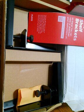 FLOYD SHELVING BRACKET NEW IN BOX BLACK